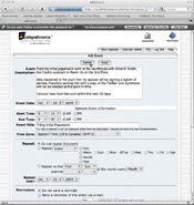 Online Divorce Calender