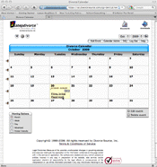 Online Divorce Calender