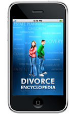 Divorce IPhone Application - Screen 1