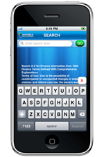 Divorce IPhone Application - Screen 2